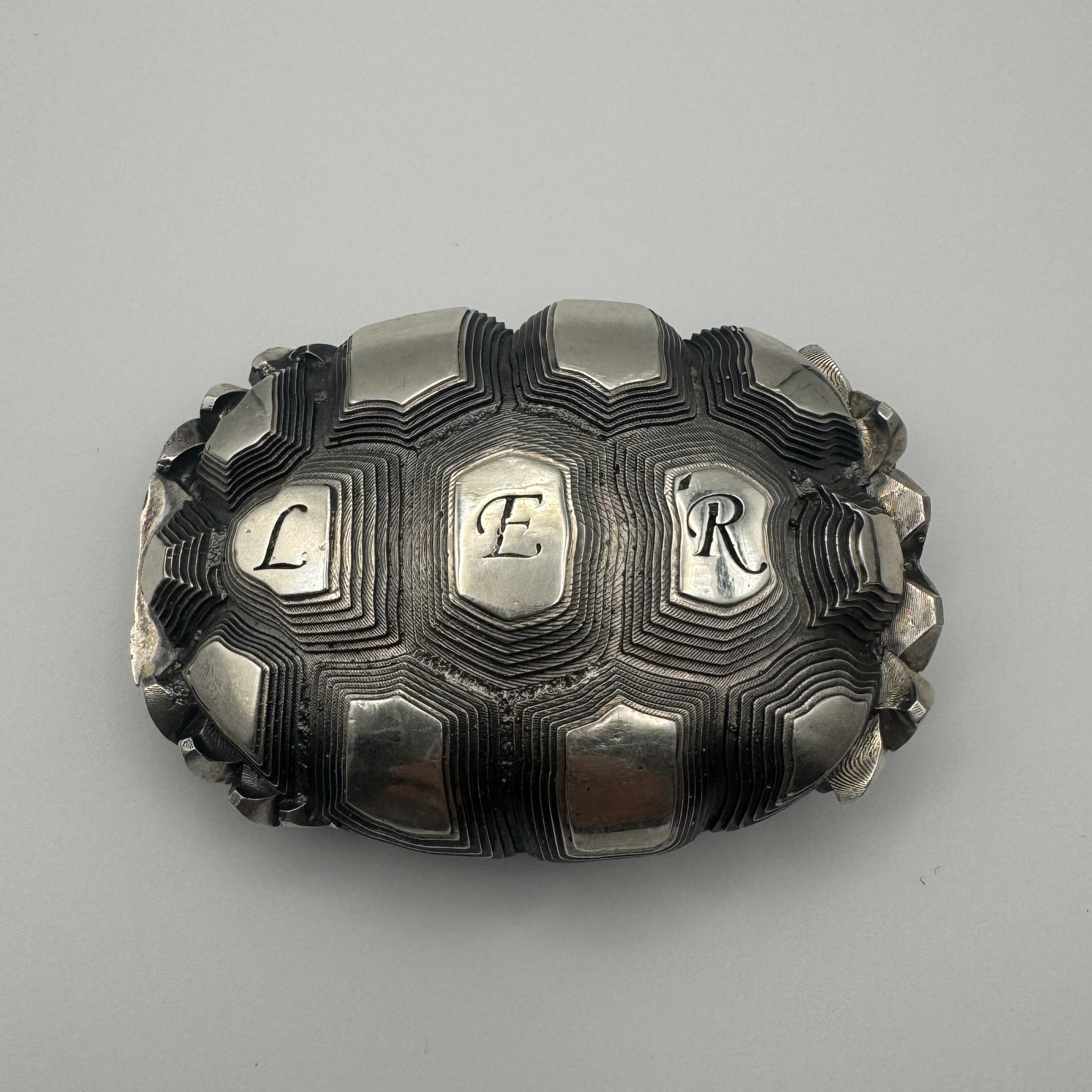 Tortoise Shell Belt Buckle